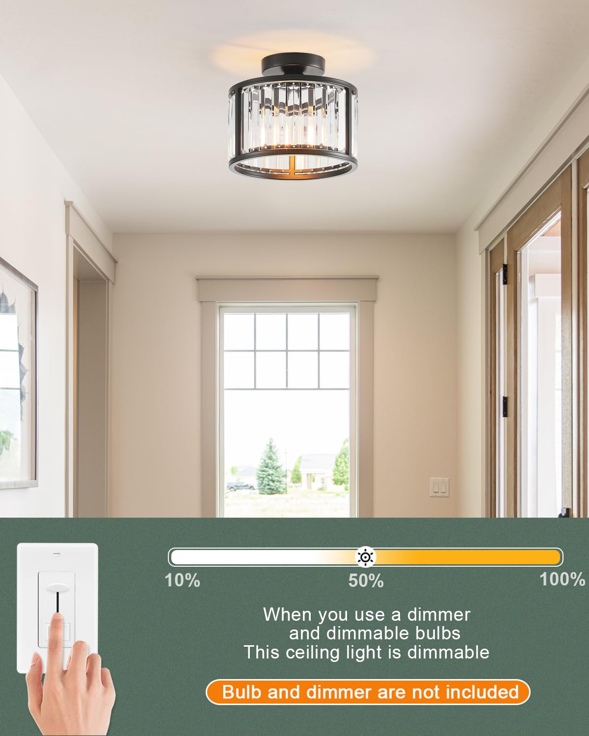 「Light Mellow Moonlight」 CHINLY Starlight Headliner Kit Twinkle 800pcs 13.1ft 0.03in 20w